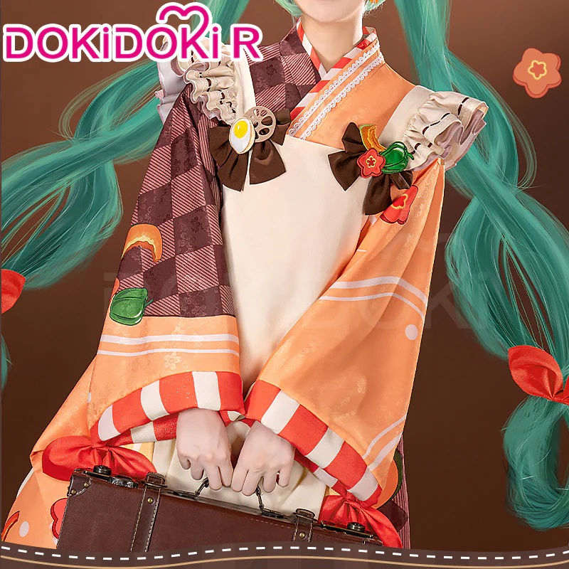 DokiDoki-R Cosplay Cosplay Costume Snow 2024 Cute Brown - Image 4
