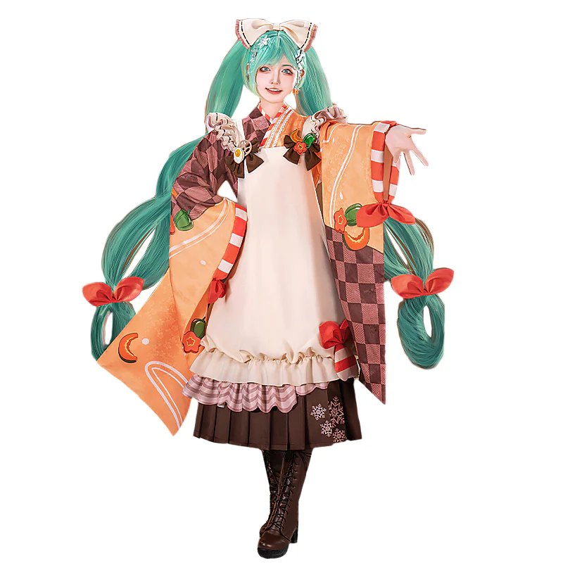 DokiDoki-R Cosplay Cosplay Costume Snow 2024 Cute Brown - Image 6
