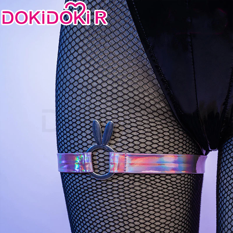 DokiDoki-R Cosplay Costume Sexy Bunny Girl Pink - Image 5