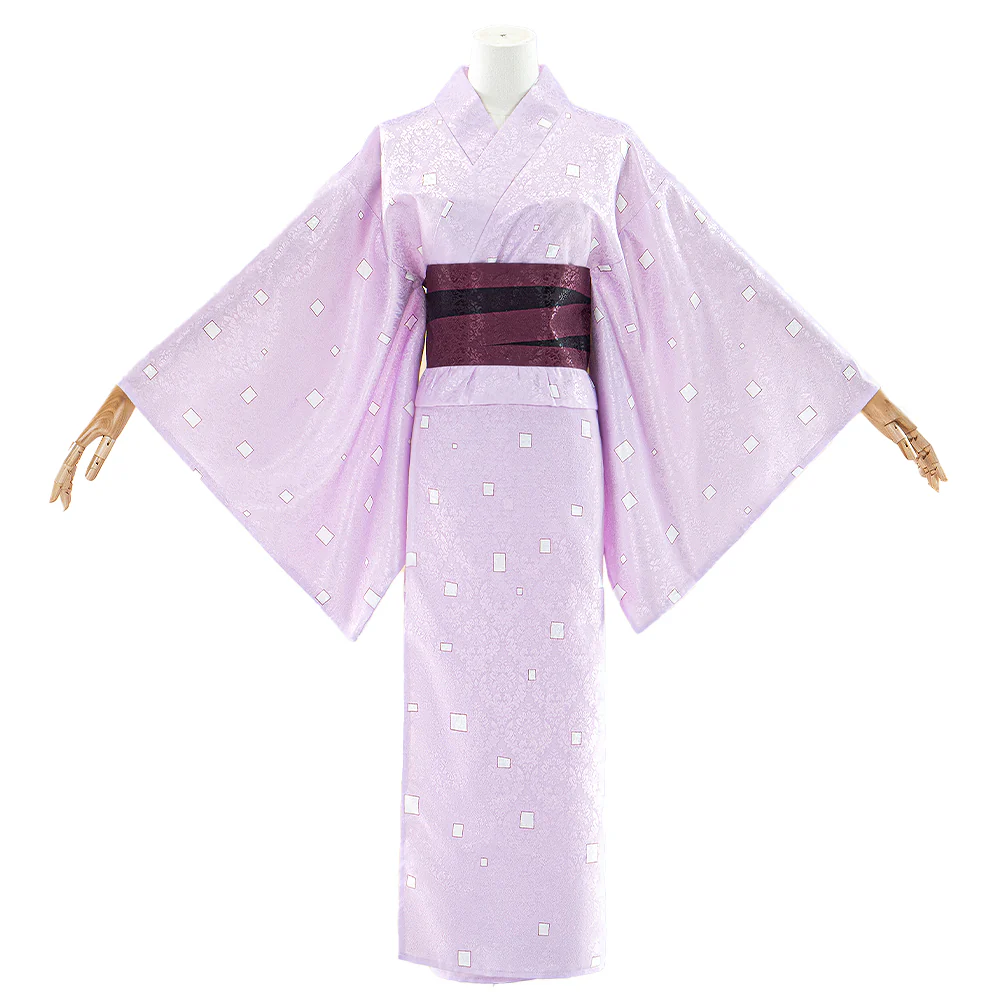 【In Stock】DokiDoki-R Cosplay Daakii Pink White Black Costume Kimono Halloween Young Version - Image 5