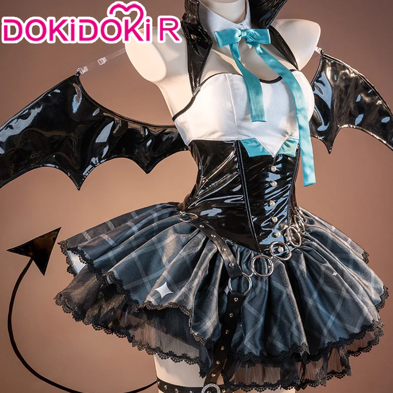 【In Stock】DokiDoki-R Cosplay Rascal the Raccoon Costume Devil Dress Halloween - Image 2