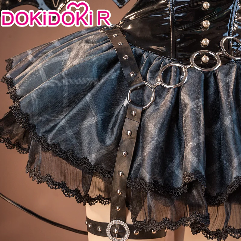 【In Stock】DokiDoki-R Cosplay Rascal the Raccoon Costume Devil Dress Halloween - Image 4