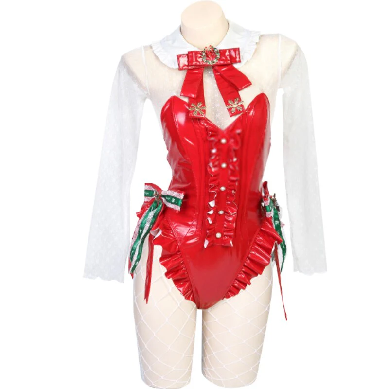 【 Ready For Ship】DokiDoki-R Cute Bunny Girl Costume Sexy Cosplay Christmas - Image 8