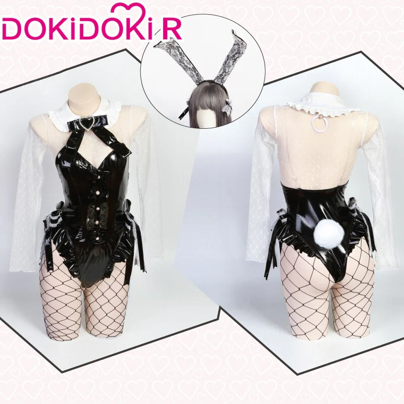 【 Ready For Ship】DokiDoki-R Cute Bunny Girl Costume Sexy Cosplay Christmas - Image 9