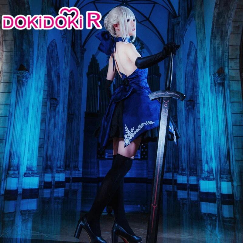 【In Stock】DokiDoki-R Fate/stay night Cosplay Arutoria Pendoragon Costume Dress Wome Saber Alter Cosplay - Image 6