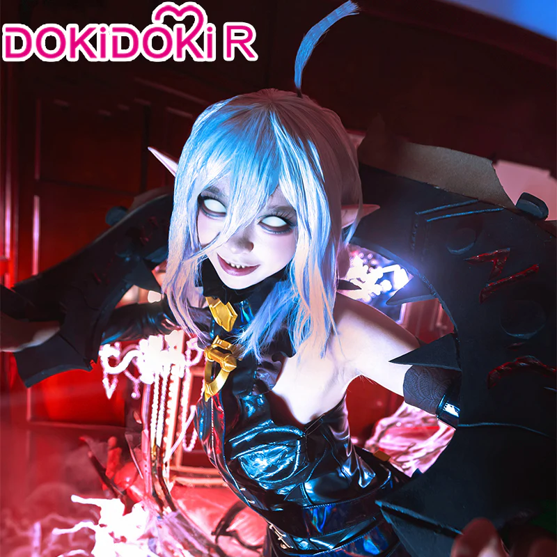DokiDoki-R Game Cosplay Costume Black - Image 2