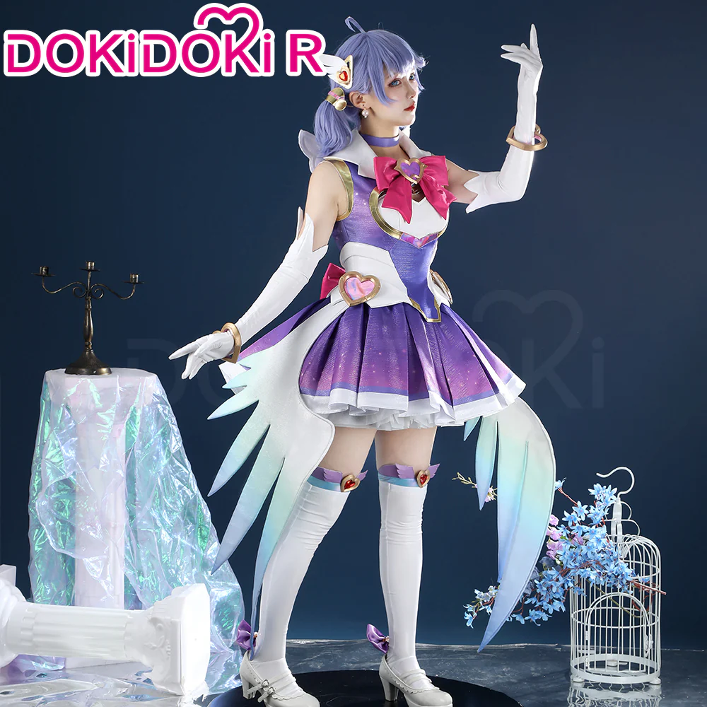 【Size XS-2XL】DokiDoki-R Game Cosplay Costume Magical Girl Fight Suit - Image 2