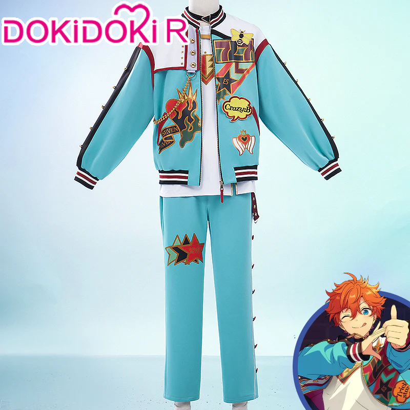 【Partially Ready For Ship】【Size XS-3XL】DokiDoki-R Game Ensemble Stars Cosplay School Uniform ALKALOID / CrazyB/ Eden/ Fine/ Knight/ Rabits/ Switch Costume/ Team Logo