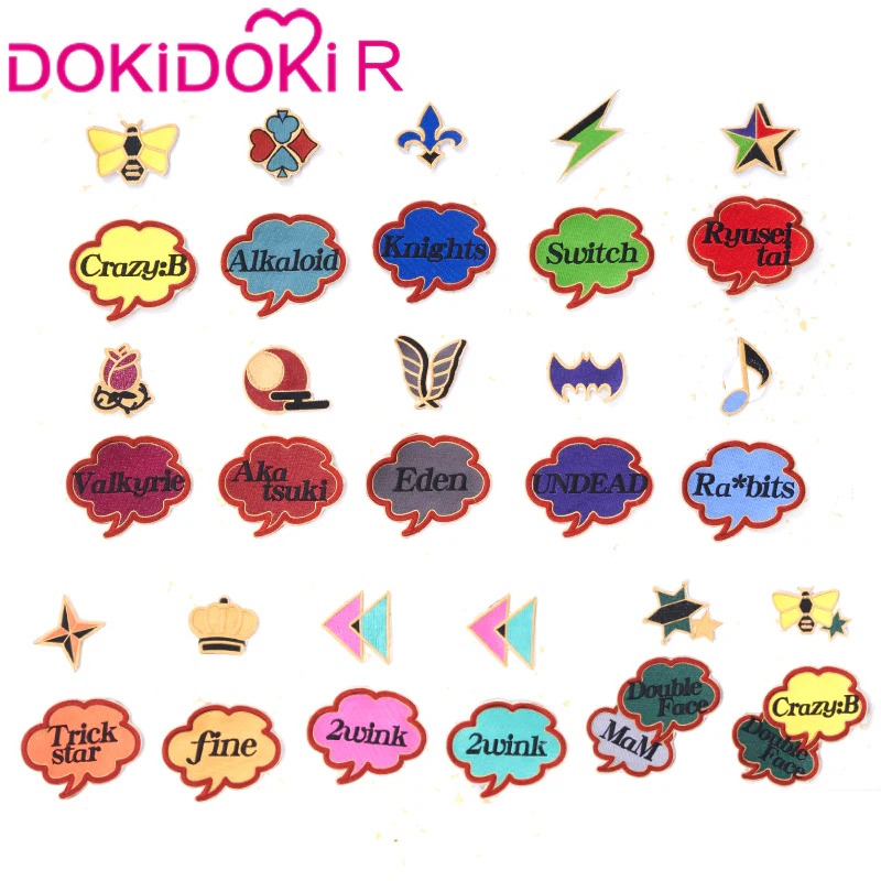 【Partially Ready For Ship】【Size XS-3XL】DokiDoki-R Game Ensemble Stars Cosplay School Uniform ALKALOID / CrazyB/ Eden/ Fine/ Knight/ Rabits/ Switch Costume/ Team Logo - Image 7