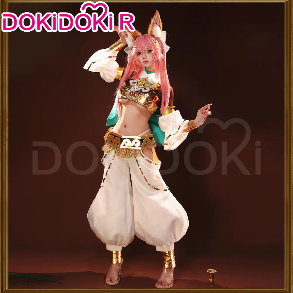 【Partially Ready For Ship】DokiDoki-R Game Fate / Grand Order Cosplay Tamamo no Mae Costume Mythological Mystic Code of the Sun FGO - Image 2