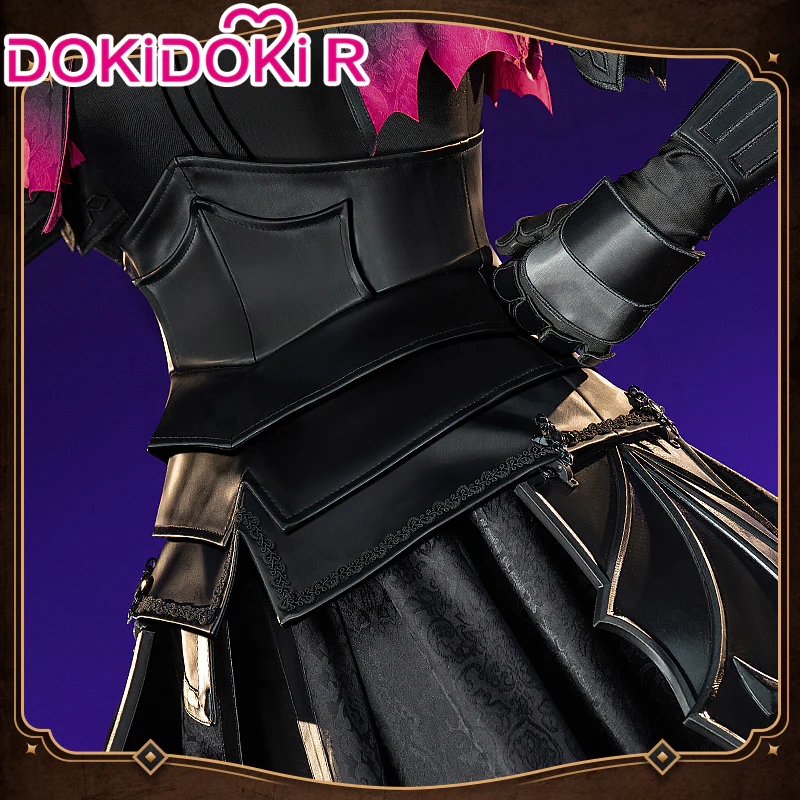 DokiDoki-R Game Fate/stay night Cosplay Jeanne d'Arc Alter Costume Black Suit / Cloak - Image 3