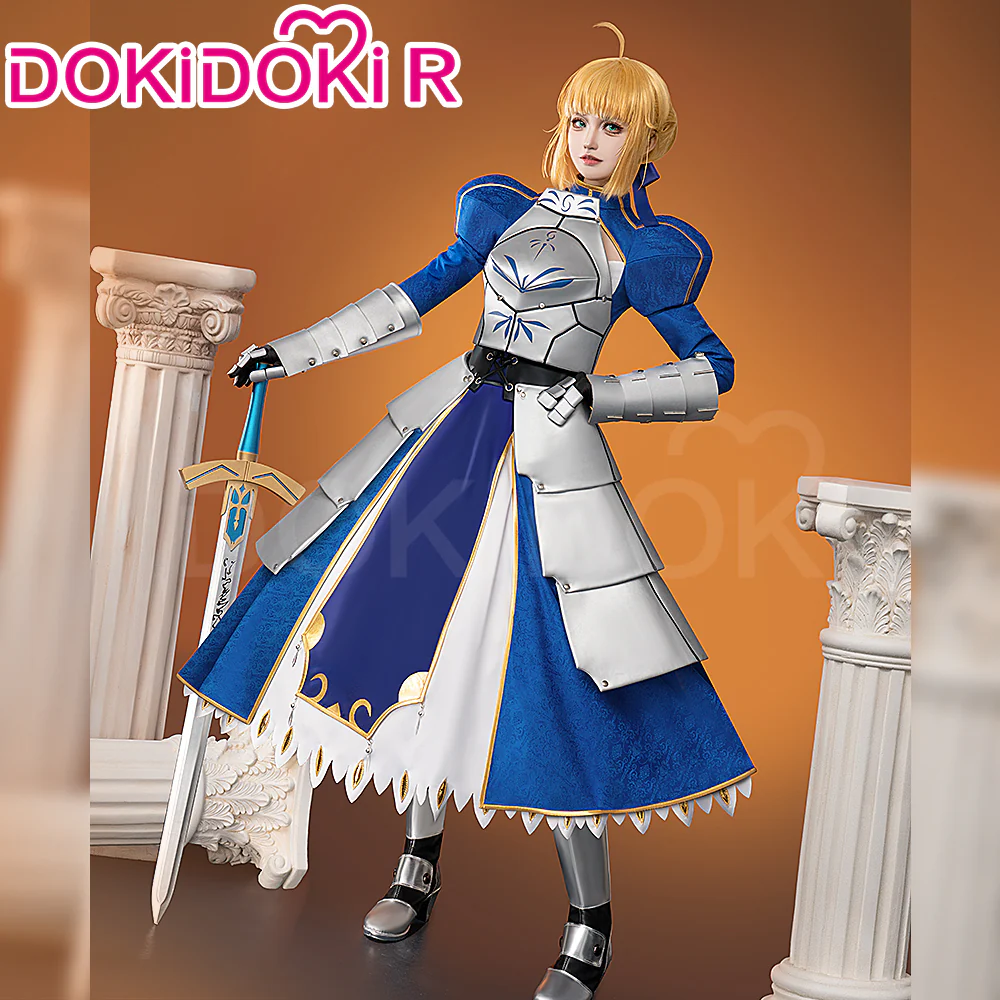 DokiDoki-R Game Fate/stay night Cosplay  Chalice Arturia Pendragon Alter Saber Cosplay  Costume FGO - Image 2