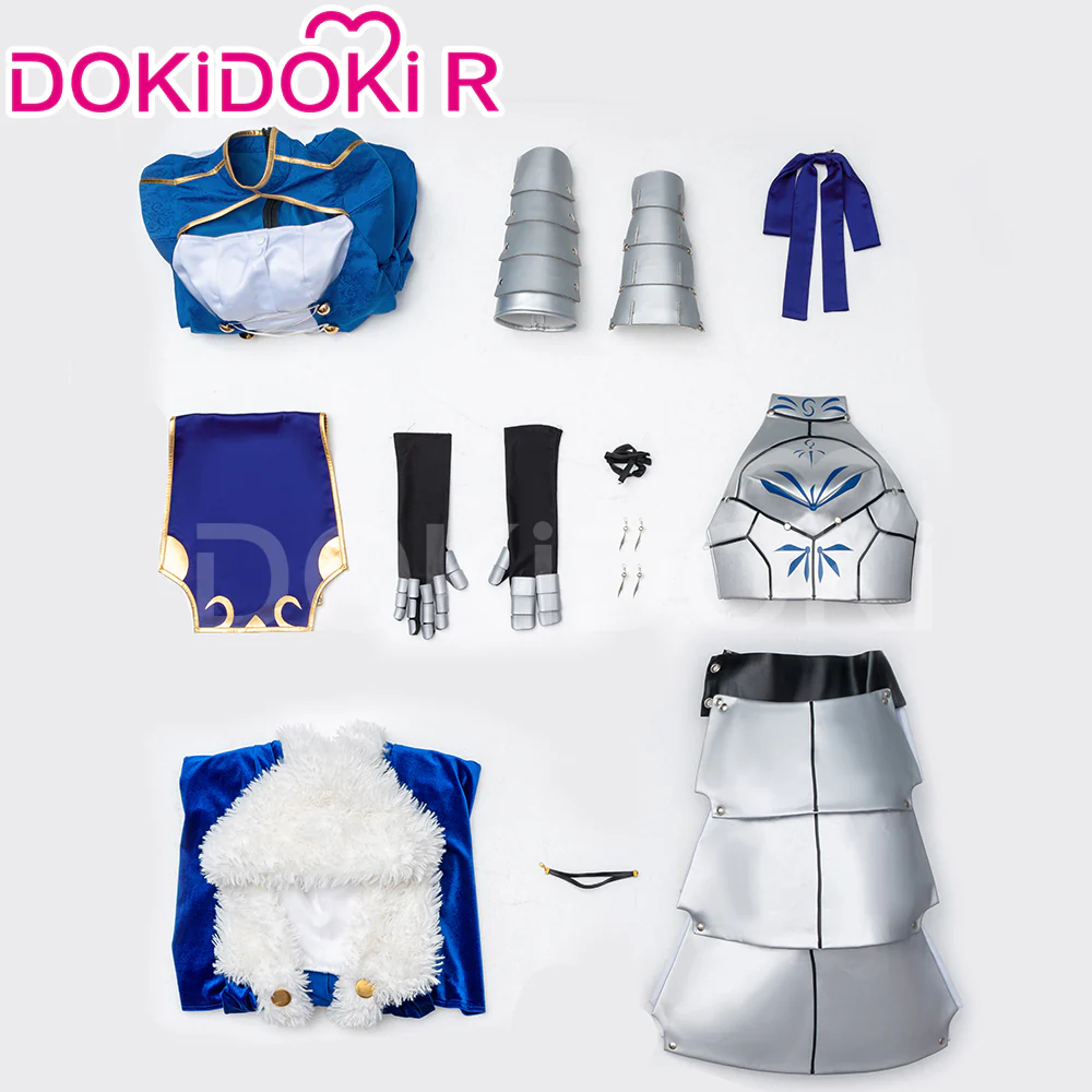 DokiDoki-R Game Fate/stay night Cosplay  Chalice Arturia Pendragon Alter Saber Cosplay  Costume FGO - Image 7
