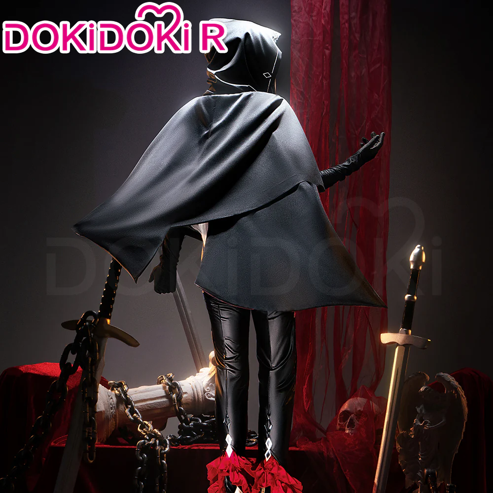 【Ready For Ship】DokiDoki-R Game Genshin Impact Cosplay Arlecchino Assassin Costume - Image 5