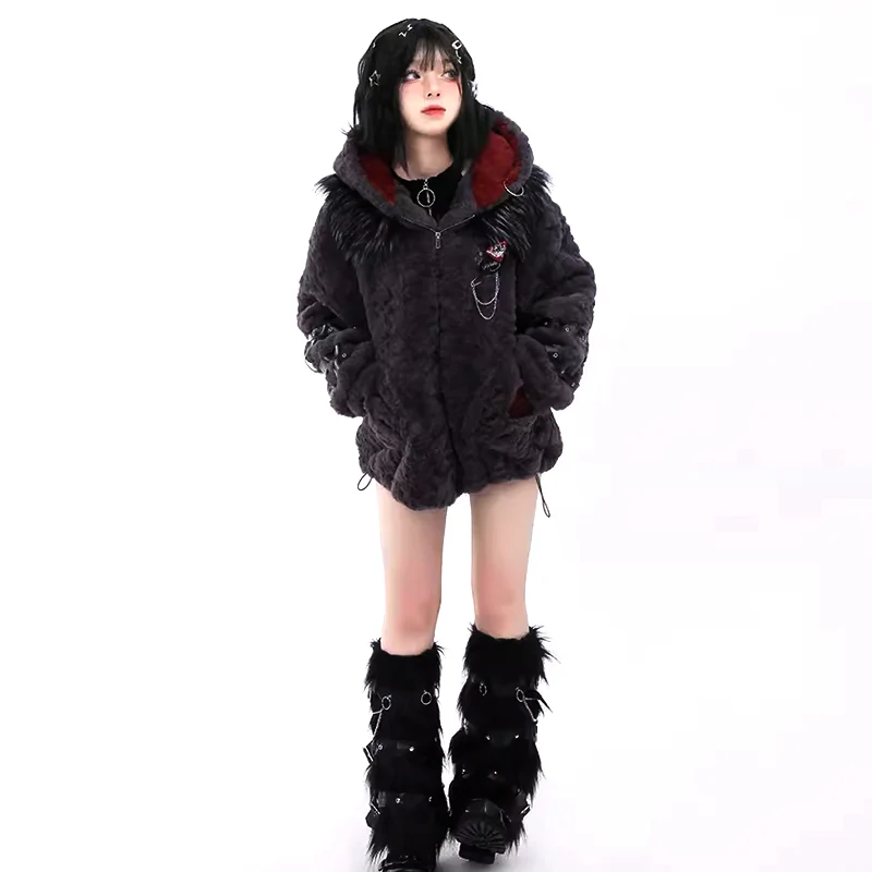 【IN STOCK】DokiDoki-R Game Genshin Impact Cosplay Fontaine Wriothesley Costume Furry Coat Doujin Casual Wear - Image 6