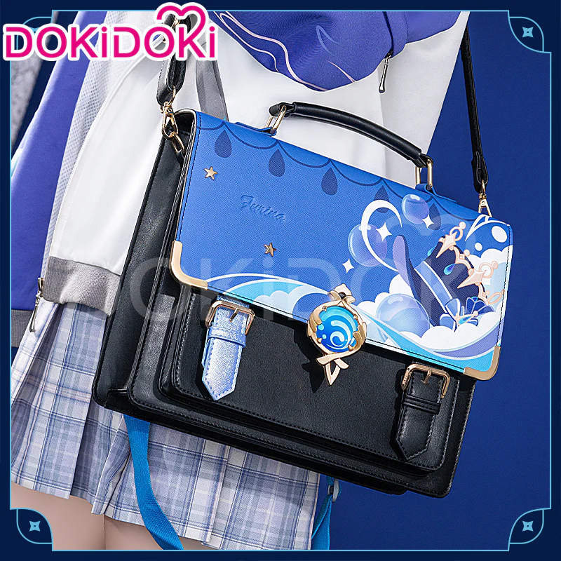 【In Stock】DokiDoki Game Genshin Impact Cosplay Furina Itabag Bag Doujin - Image 2