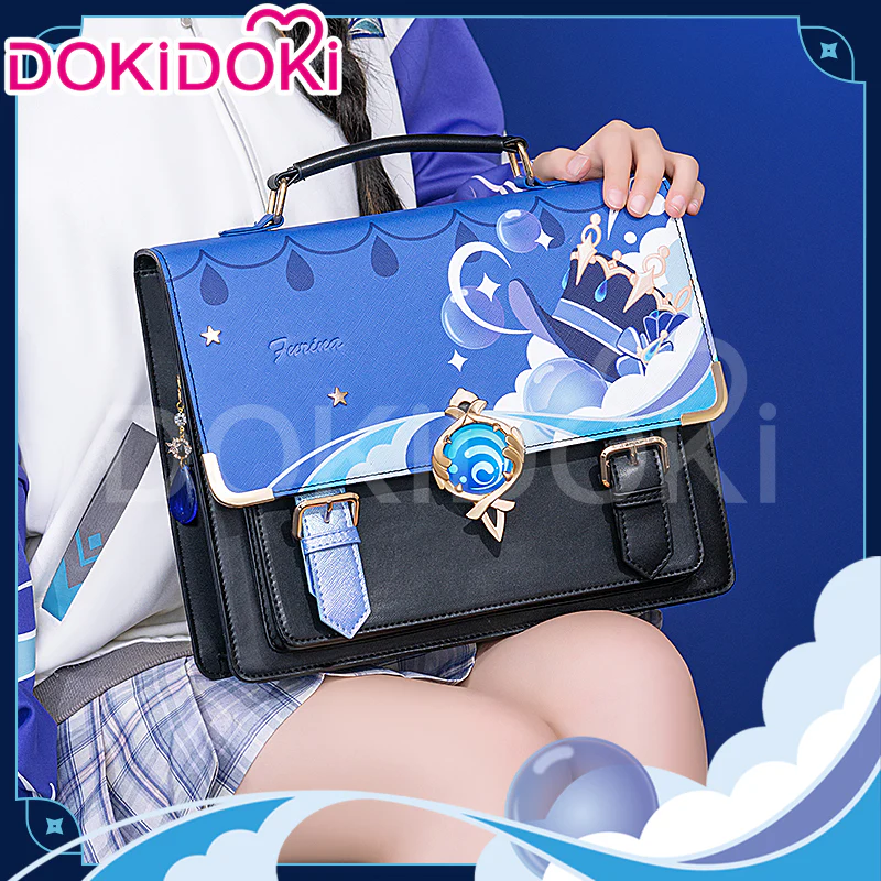 【In Stock】DokiDoki Game Genshin Impact Cosplay Furina Itabag Bag Doujin - Image 3