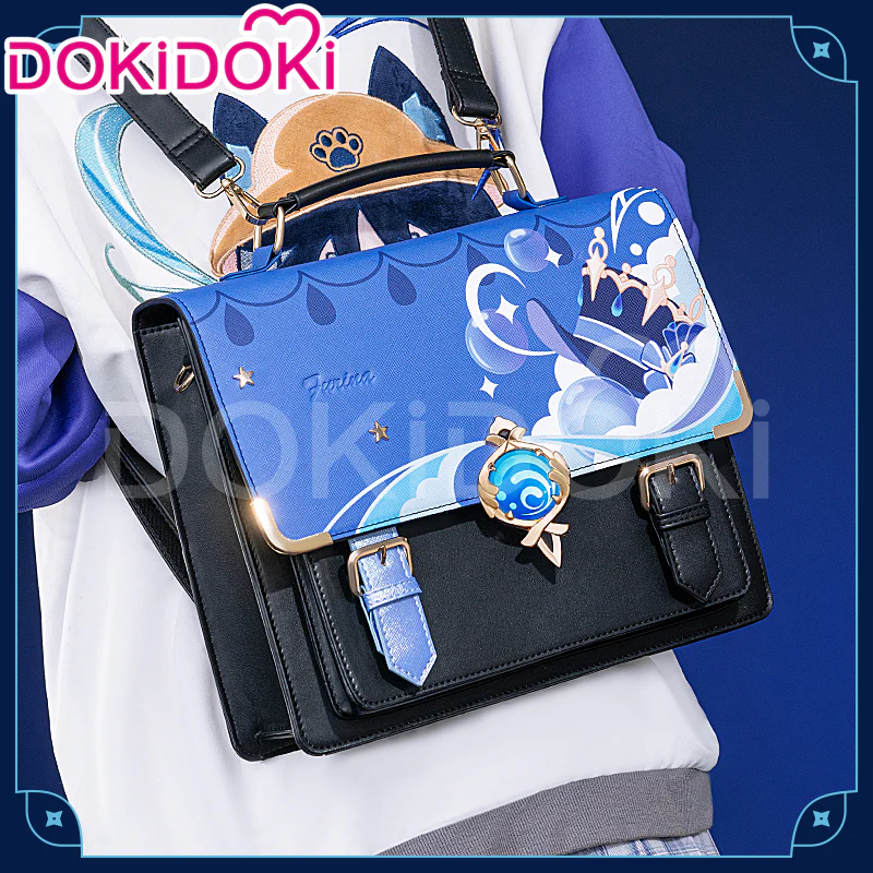 【In Stock】DokiDoki Game Genshin Impact Cosplay Furina Itabag Bag Doujin - Image 5