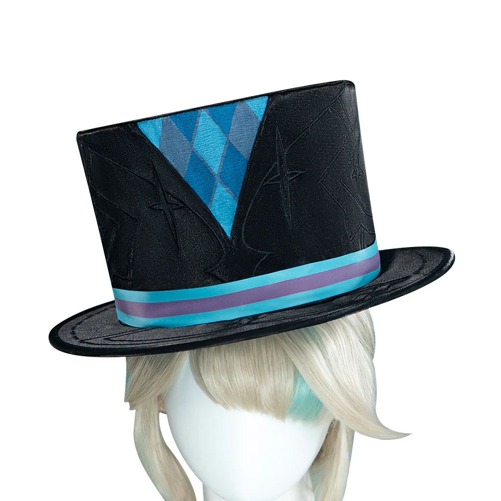 【Partial Size Ready For Ship】【Size S-2XL】【Magical Hat 】DokiDoki-R Game Genshin Impact Cosplay Fontaine Lynette Costume / Hat Magician Women - Image 11