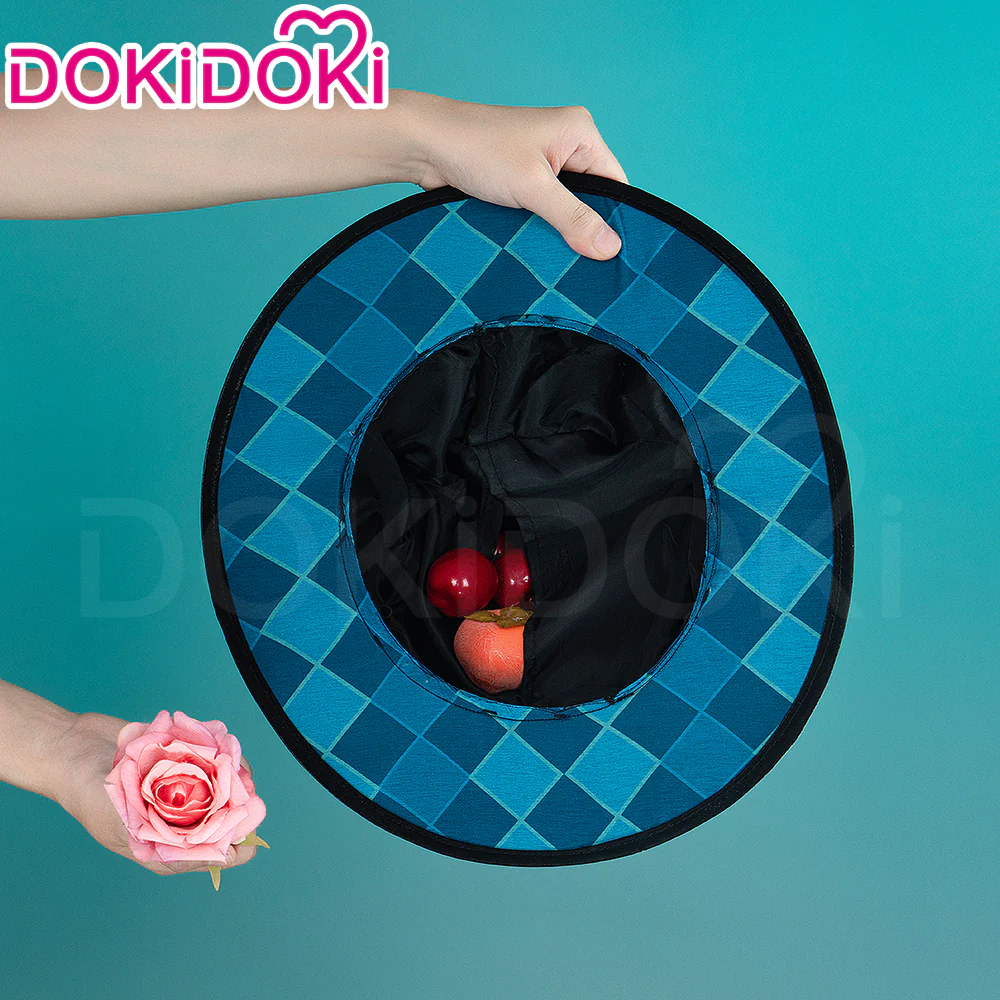 【Partial Size Ready For Ship】【Size S-2XL】【Magical Hat 】DokiDoki-R Game Genshin Impact Cosplay Fontaine Lynette Costume / Hat Magician Women - Image 8