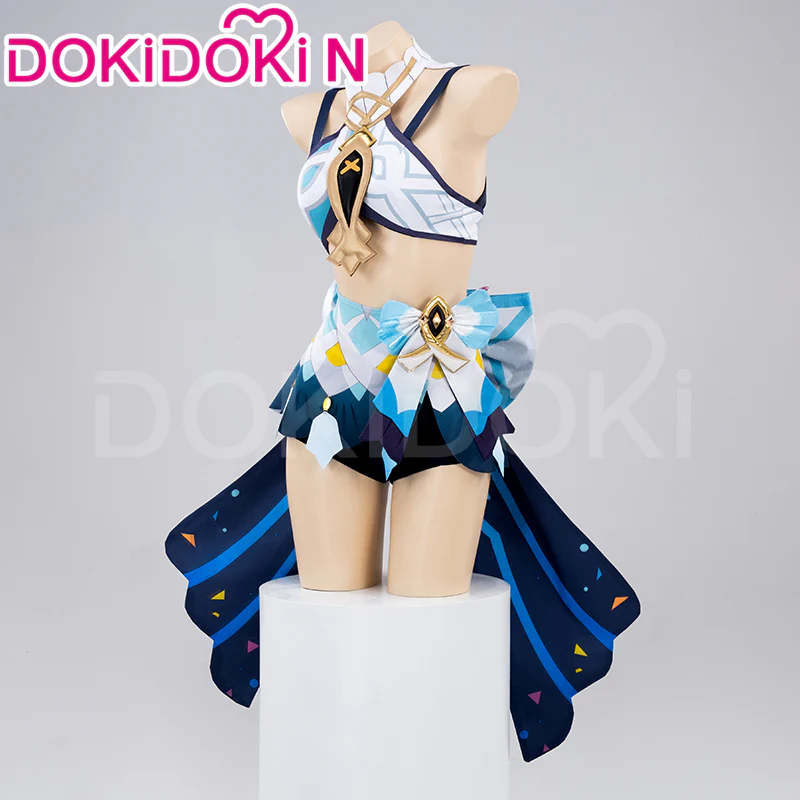 【In Stock】【Size XS-3XL】DokiDoki-N Game Genshin Impact Cosplay Mualani Costume Natlan - Image 4