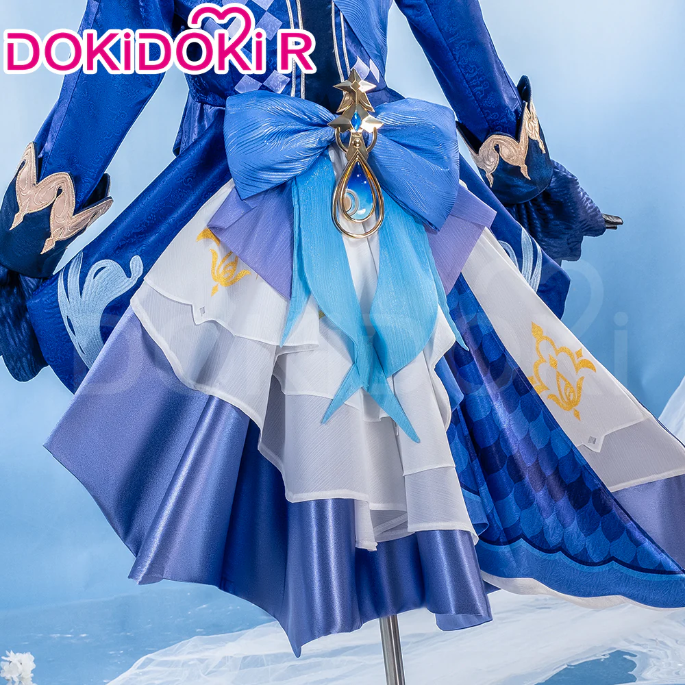 【IN STOCK】DokiDoki-R Game Genshin Impact Furina Costume Dress Focalors Fontaine - Image 5