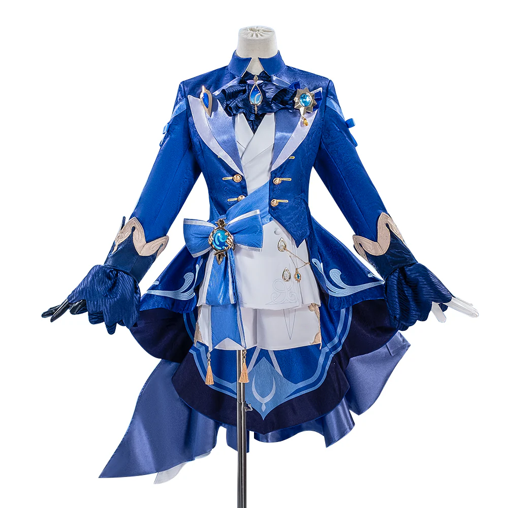 【IN STOCK】DokiDoki-R Game Genshin Impact Furina Costume Dress Focalors Fontaine - Image 6