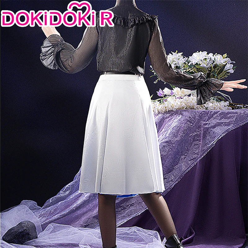【In Stock】DokiDoki-R Game Genshin Impact x China Merchants Bank Cosplay Gan Yu Costume Ganyu - Image 3