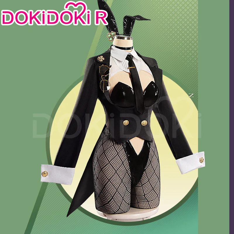 【Partially Ready For Ship】【Size S-2XL】DokiDoki-R Game Cosplay Costume Sexy Bunny Girl