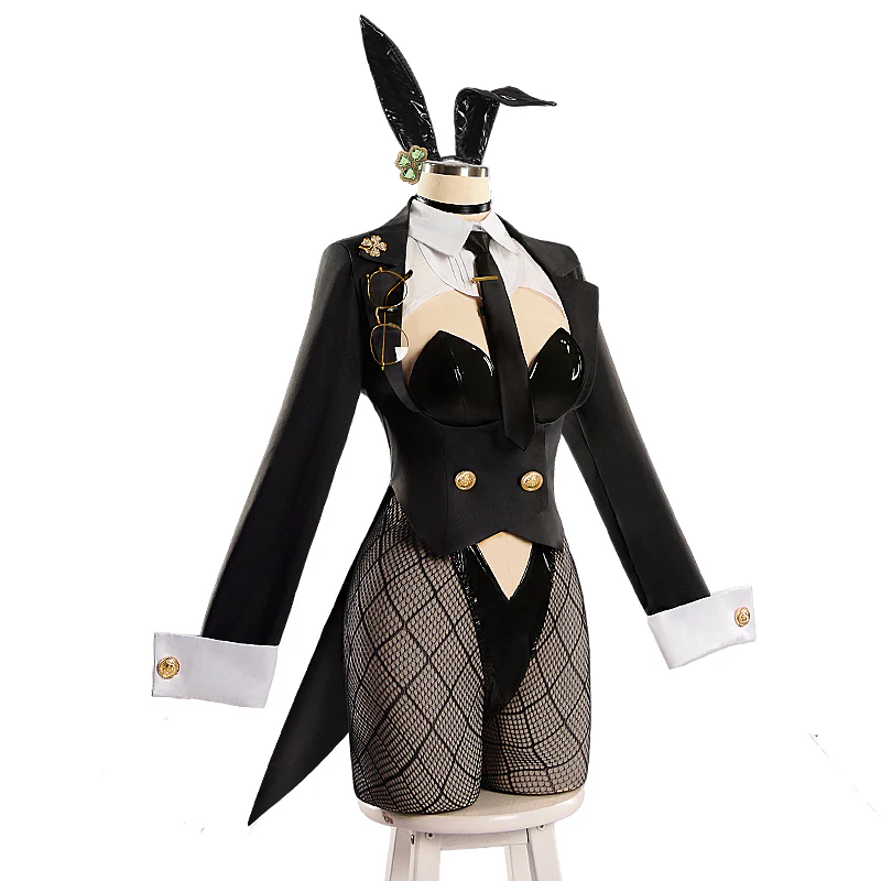 【Partially Ready For Ship】【Size S-2XL】DokiDoki-R Game Cosplay Costume Sexy Bunny Girl - Image 5