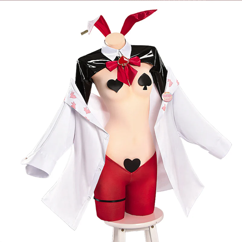 DokiDoki-R Game Cosplay Costume Sexy Bunny Girl - Image 5
