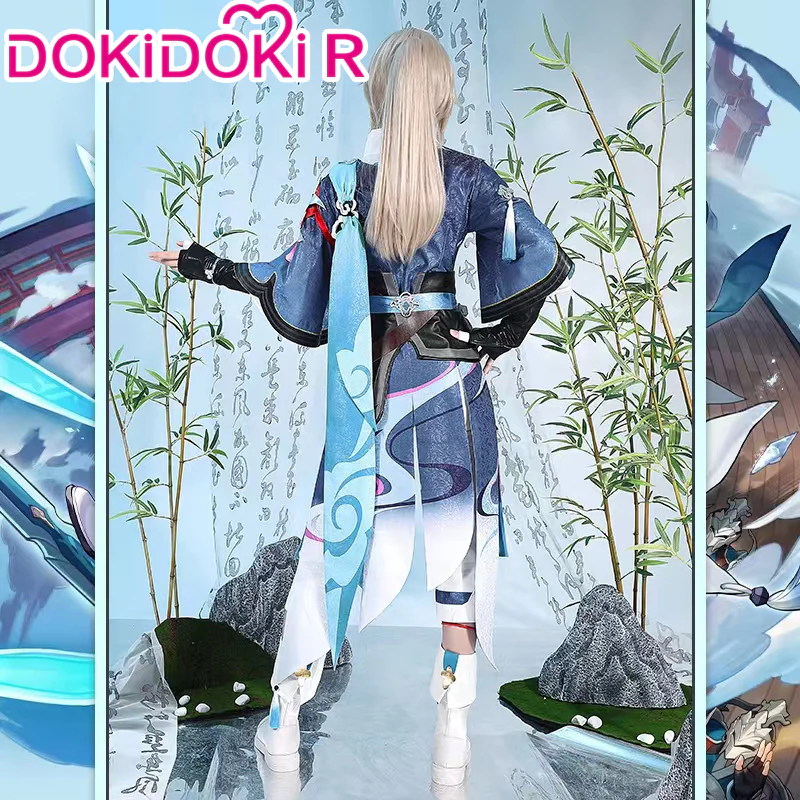 【Partial Size Ready For Ship】【Size S-2XL】DokiDoki-R Game Honkai: Star Rail Cosplay Yanqing Costume Yan Qing - Image 4