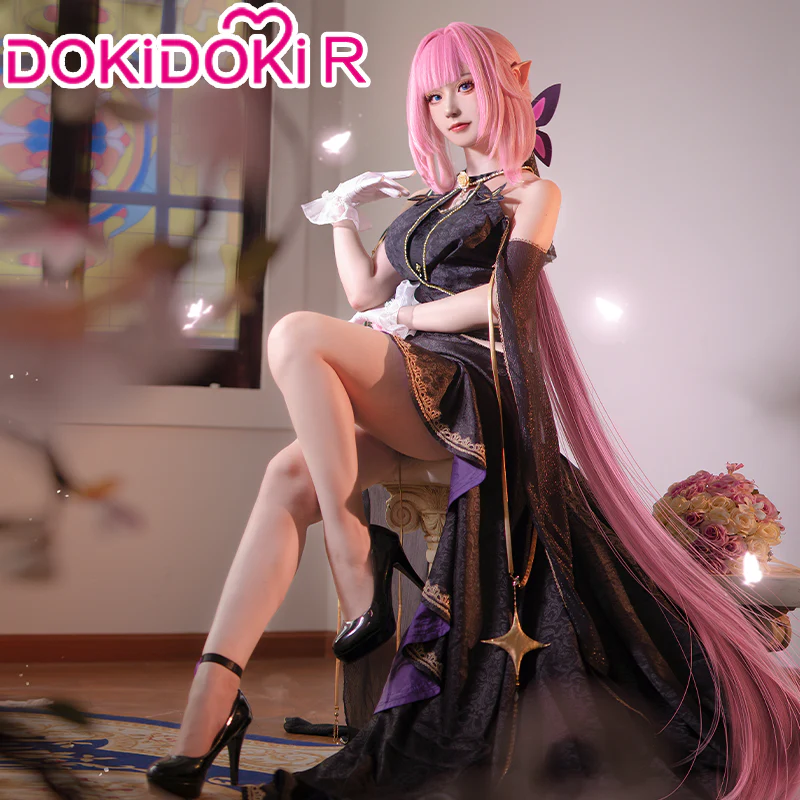 【In Stock】DokiDoki-R Game Honkai Impact 3rd Cosplay Elysia Costume Party Dress - Image 2