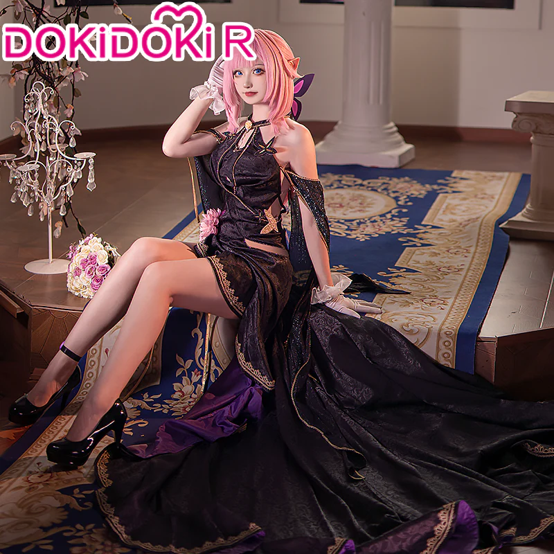 【In Stock】DokiDoki-R Game Honkai Impact 3rd Cosplay Elysia Costume Party Dress - Image 3