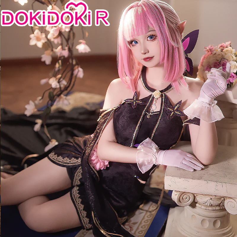 【In Stock】DokiDoki-R Game Honkai Impact 3rd Cosplay Elysia Costume Party Dress - Image 4
