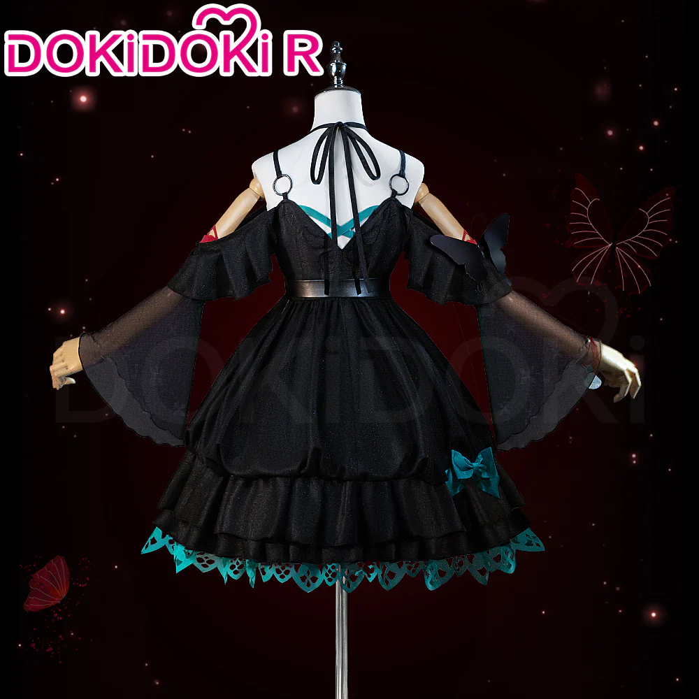 【In Stock】DokiDoki-R Game Honkai Impact 3rd Cosplay Seele Vollerei Costume Black Dress Papilio Lily - Image 2