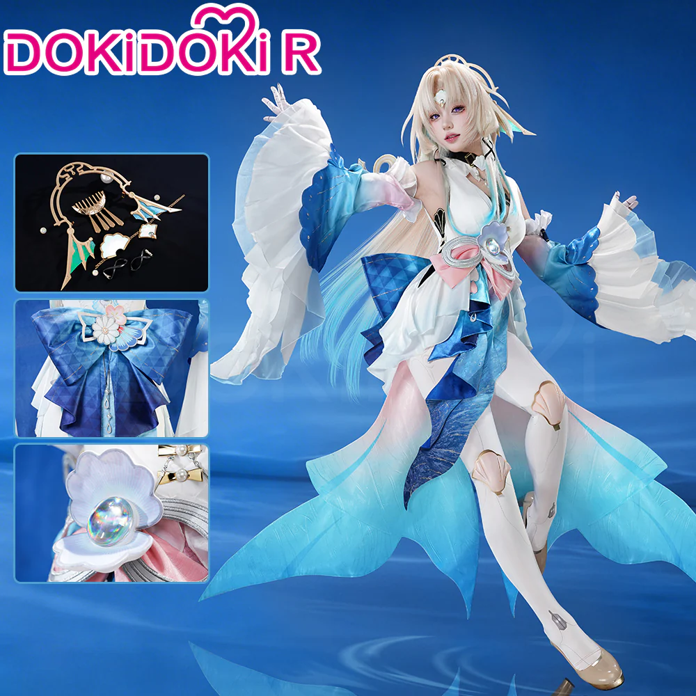 DokiDoki-R Game Honkai: Star Rail Cosplay Pearl Costume Ten Stonehearts