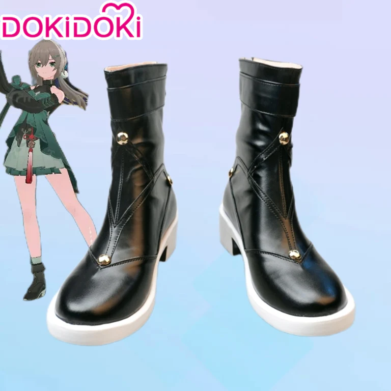 【In Stock】DokiDoki Game Honkai: Star Rail Cosplay Qing Que Shoes Qingque