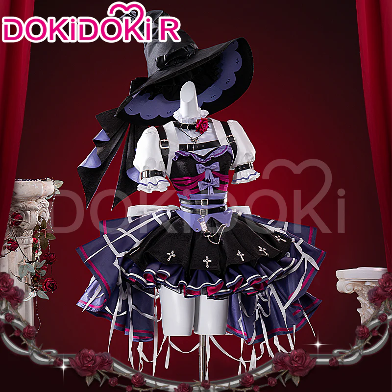 【In Stock】DokiDoki-R Game Identity V Cosplay Gardener Emma Woods 2024 Halloween Concert Witch Costume idv