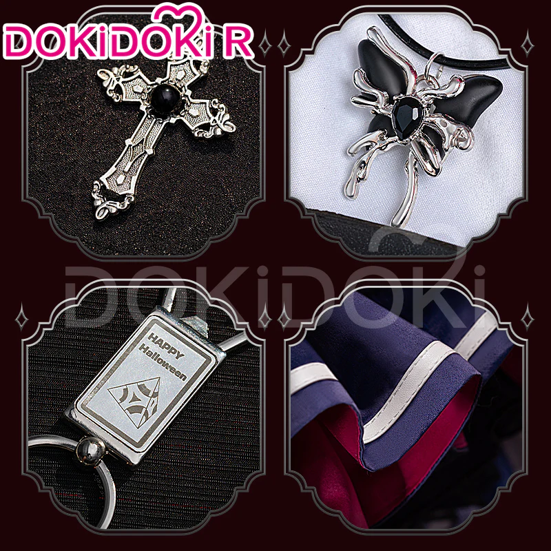【In Stock】DokiDoki-R Game Identity V Cosplay Gardener Emma Woods 2024 Halloween Concert Witch Costume idv - Image 6