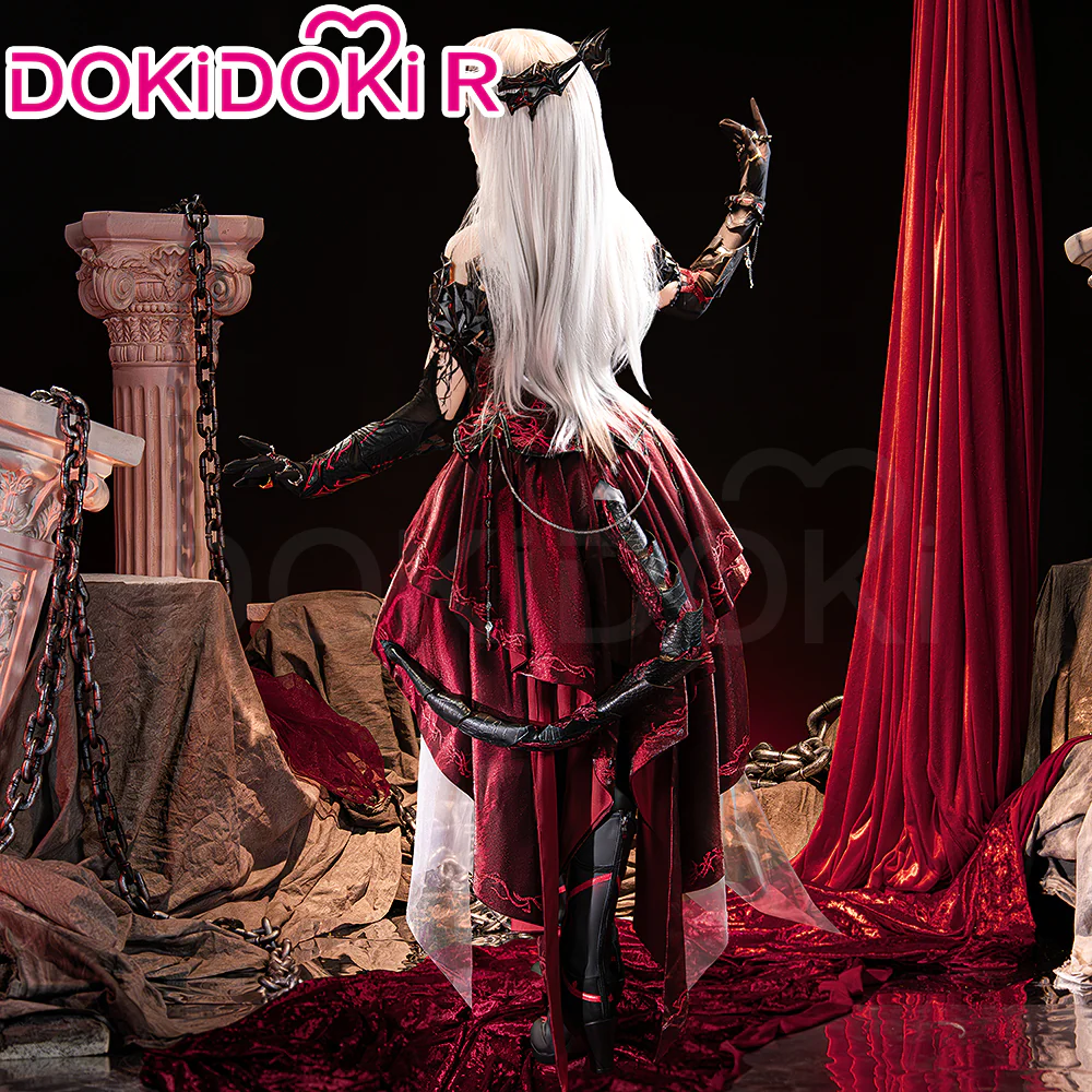 【Partially Ready For Ship】【Size XS-2XL】DokiDoki-R Game Love And Deepspace Cosplay Main Character Protagonist Where Drakeshadows Fall Costume Sylus MC Scarlet Passion - Image 3