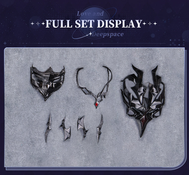 【Partially Ready For Ship】【Size XS-2XL】DokiDoki-R Game Love And Deepspace Cosplay Main Character Protagonist Where Drakeshadows Fall Costume Sylus MC Scarlet Passion - Image 7