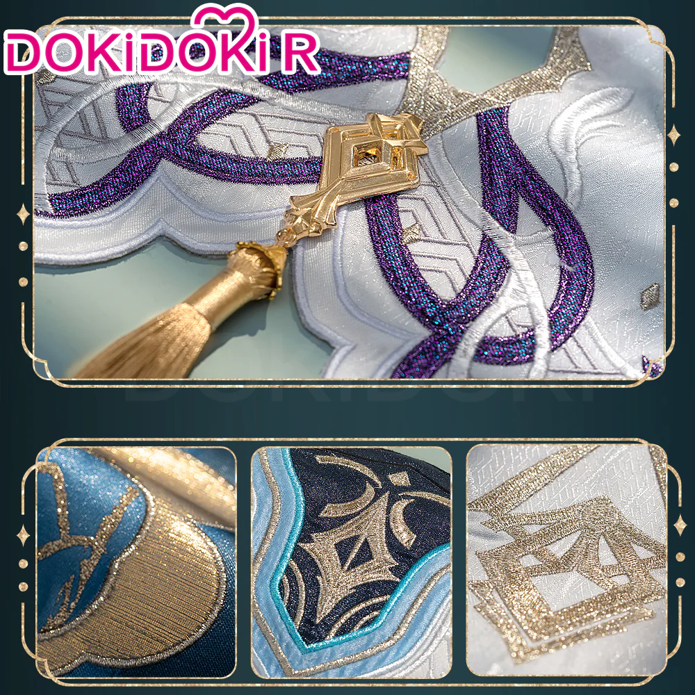 【In Stock】DokiDoki-R Game Love and Deepspace Cosplay Protagonist Costume / Shoes Cover Deepspace Deep Space Cascading Breeze Outfit Zayne - Image 4