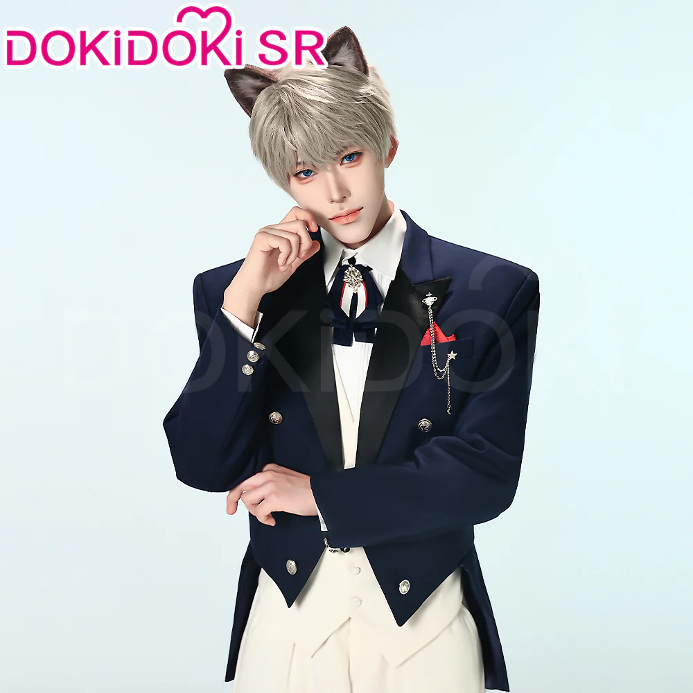 DokiDoki-SR Game Love and Deepspace Cosplay Rafayel Tailwag Moment / Xavier Floof Attack / Zayne Fluffy Treatment / Sylus Goodcat Code Cat Suit Costume - Image 2