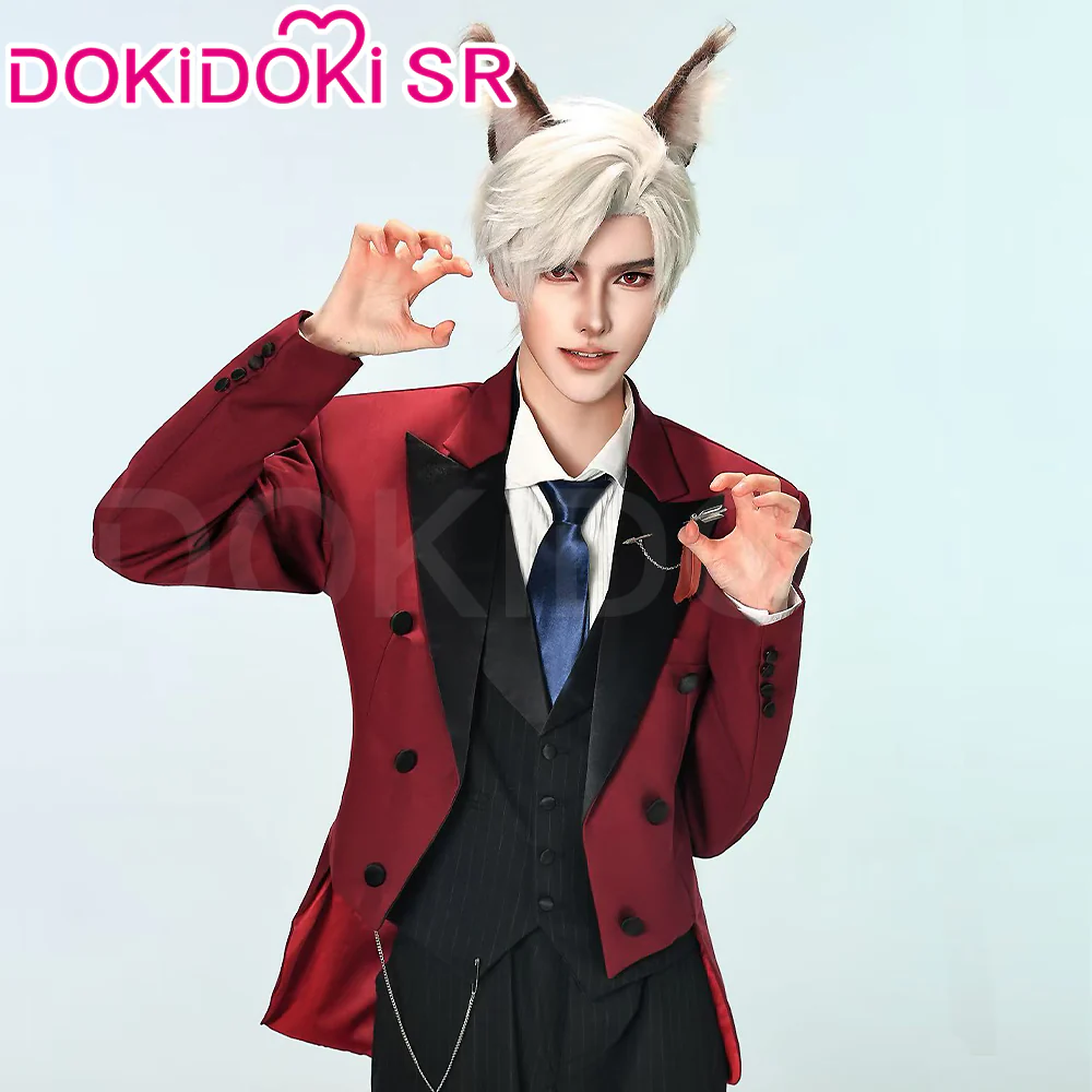 DokiDoki-SR Game Love and Deepspace Cosplay Rafayel Tailwag Moment / Xavier Floof Attack / Zayne Fluffy Treatment / Sylus Goodcat Code Cat Suit Costume - Image 3