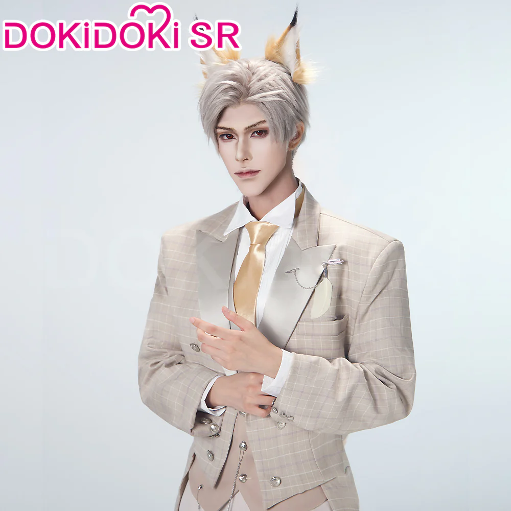 DokiDoki-SR Game Love and Deepspace Cosplay Rafayel Tailwag Moment / Xavier Floof Attack / Zayne Fluffy Treatment / Sylus Goodcat Code Cat Suit Costume - Image 4