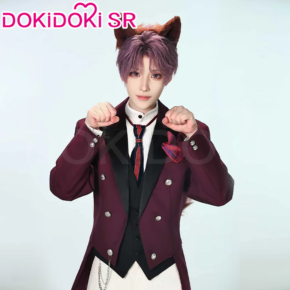 DokiDoki-SR Game Love and Deepspace Cosplay Rafayel Tailwag Moment / Xavier Floof Attack / Zayne Fluffy Treatment / Sylus Goodcat Code Cat Suit Costume - Image 5