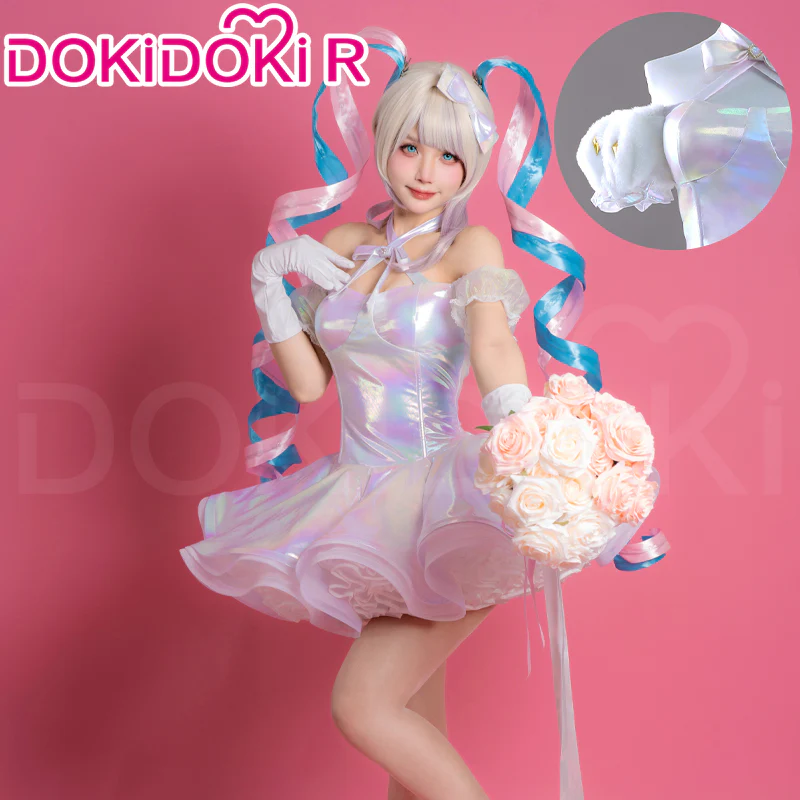 【Partially Ready For Ship】【In Stock】DokiDoki-R Game NEEDY GIRL OVERDOSE Cosplay kangel Costume Skirt - Image 4