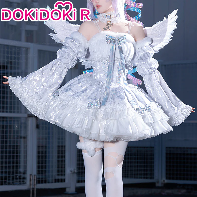 DokiDoki-R Game NEEDY GIRL OVERDOSE Cosplay KAngel Cospaly Costume Angel Suit Cute - Image 2