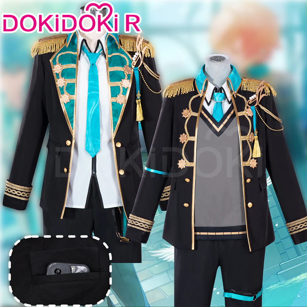 DokiDoki-R Game Prooject Sekaai Colorful Staage! Cosplay Aoyaagii Tooya Bond of memory / Shiinonoome Akitoo  Unexpected Words  Costume Vbs Toya Wl2